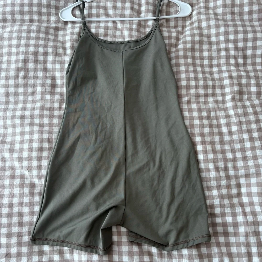 AE | Olive Green Women's Sleepwear/lounge/workout Romper - Picture 3 of 7